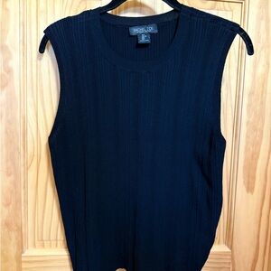 Rachel Zoe Elegant Black Tank Top